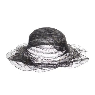 Slokhatt (Svart, Guldfärgad)