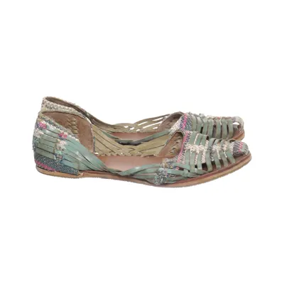 Ballet flats (Green, Multicolored) from Promod Leather