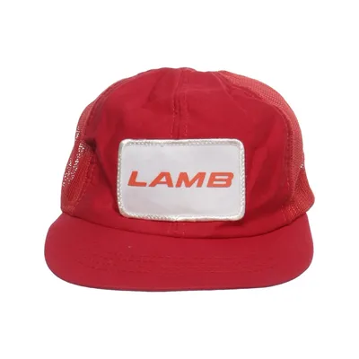 Trucker cap (Red) from L.A.M.B