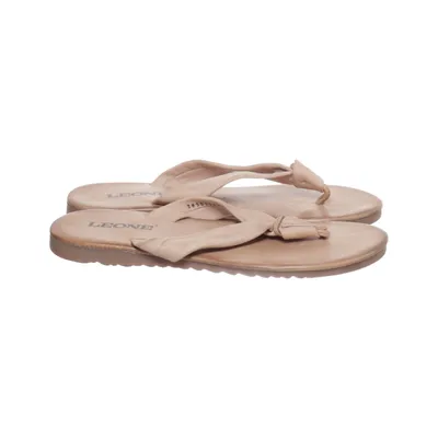 Tongs (Beige) de Leone Polyuréthane
