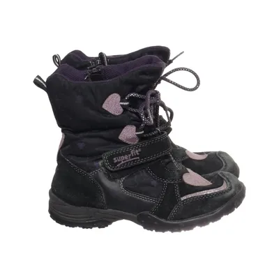 Veterlaarzen (Zwart, Roze) van Superfit
