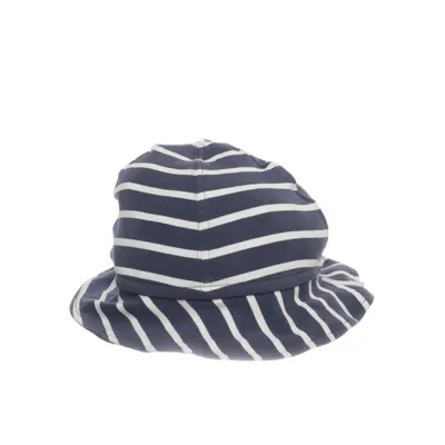 Bucket hat (Blue, White) from Polarn O. Pyret Elastane, Organic cotton
