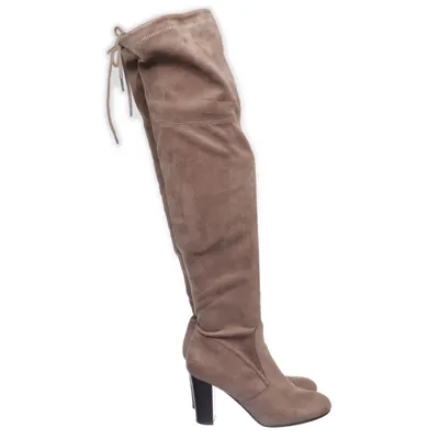 Stövlar (Beige) från Kayla Shoes Mockaimitation