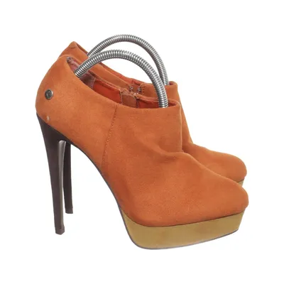 Bottes à talons (Orange) de Blink Cuir