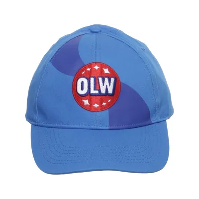 Baseball cap (Blue, Red, White) from OLW Cotton