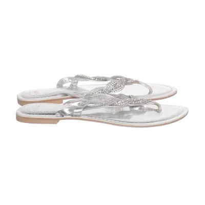Flip-flops (Silver) from Oasis