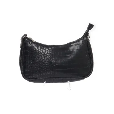 Handväska (Svart) från Glitter Polyester, Polyuretan