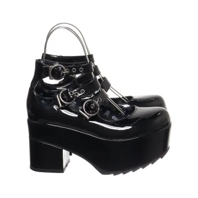 High heels (Black) from Lamoda Polyurethane