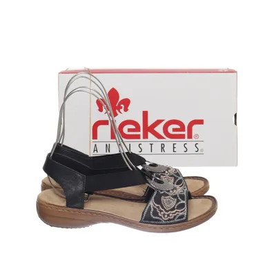Sandaler (Svart, Flerfärgad) från Rieker