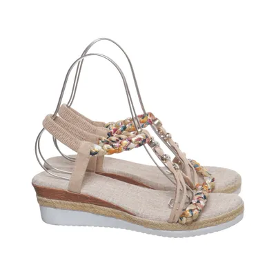 Sandaler (Beige, Flerfärgad)
