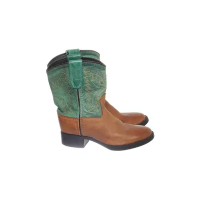 Cowboylaarzen (Bruin, Groen) van Oldwest Leer