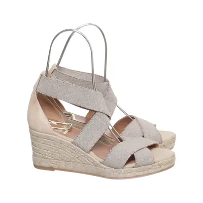 Wedges (Beige) from Kanna Leather