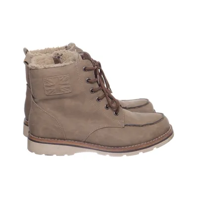 Bottes à lacets (Beige) de Landrover Faux cuir