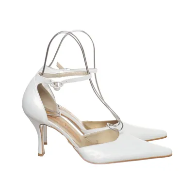 Sandales à talons hauts (Blanc) de Nina W Fiarucci Cuir