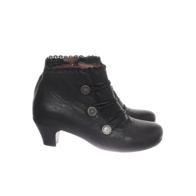 Heeled boots (Black) from Brako Leather