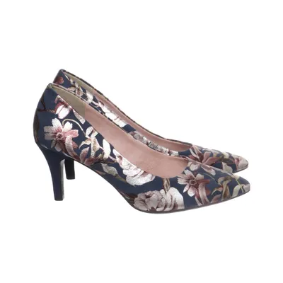 Pumps (Blue, Multicolored) from Venturini Leather