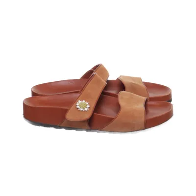 Mules (Marron) de Fabrizio Viti Cuir