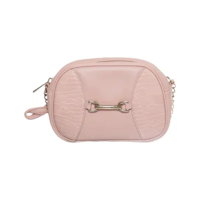 Sac à bandoulière (Rose) de Glitter Polyester, Polyuréthane