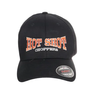 Baseball cap (Black) from Flexfit Cotton, Elastane, Polyester