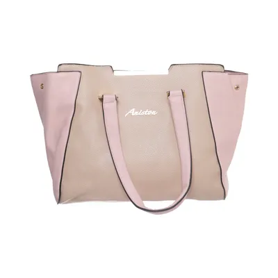 Handbag (Beige, Pink) from Ariston