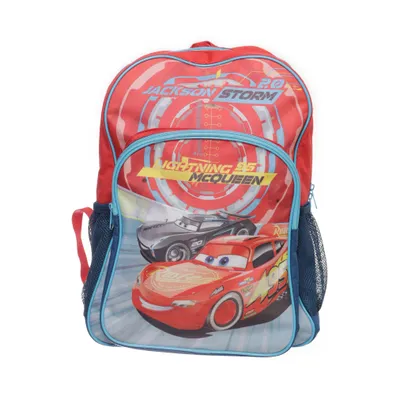 Backpack (Red, Blue, Multicolored) from Disney Pixar Polyester