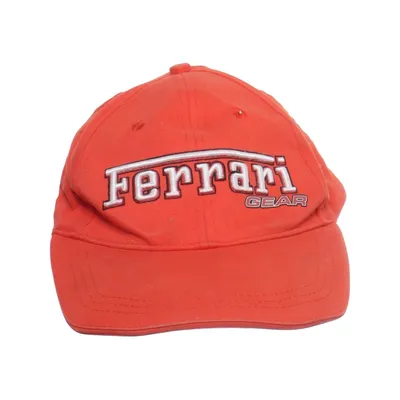 Honkbalpet (Rood) van Ferrari Katoen