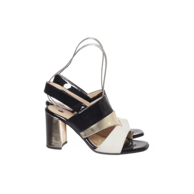 Sandaletter (Svart, Vit, Guldfärgad) från Högl Skinn