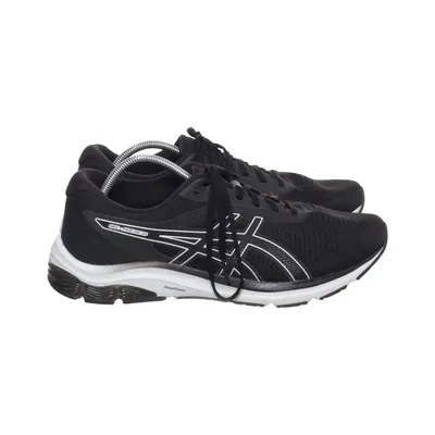 Chaussures de course (Noir, Blanc) de Asics Faux cuir, Polyester