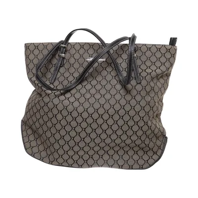 Håndtaske (Beige, Sort) fra Nine West Bomuld, Polyester