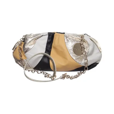 Shoulder-bag (Gold, Black, Multicolored) from Tosca Blu Leather