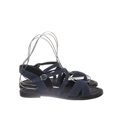 Sandals (Blue) from Pavement Leather
