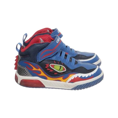 LED sneakers (Blauw, Rood, Meerkleurig) van Geox Respira