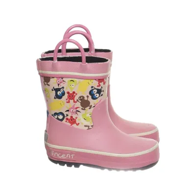 Rubber boots (Pink, Multicolored) from Vincent