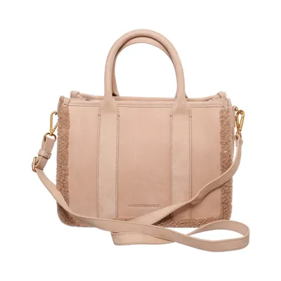 Handväska (Beige) från Les Visionnaires Skinn, Återvunnen polyester