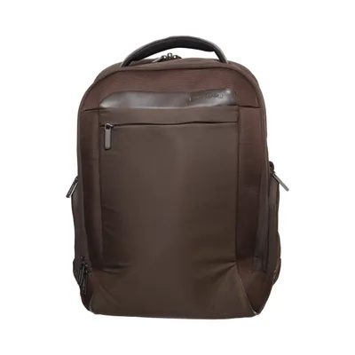 Backpack (Brown) from Samsonite Nylon, Polyester, Polyurethane