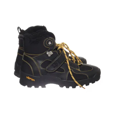 Laced boots (Black, Yellow) from Ganni