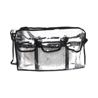 Sminkväska (Svart, Transparent)