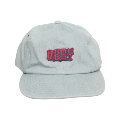 Casquette de baseball (Bleu) de Obey Coton