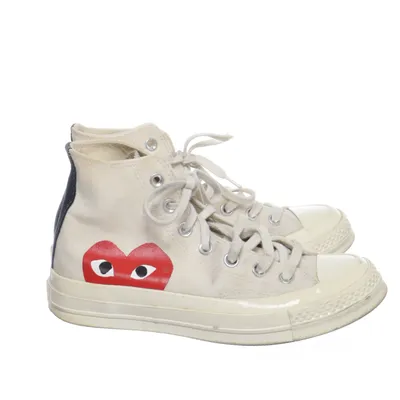 Sneakers (Wit, Rood) van Comme des Garçons PLAY x Converse