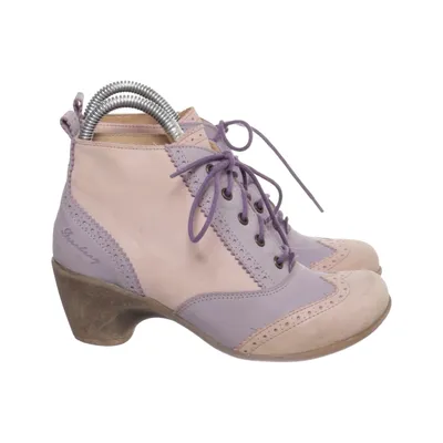 Bottines (Violet, Beige) de Duckfeet Cuir
