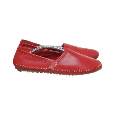Loafers (Rood) van Marc Art of Walking Leer