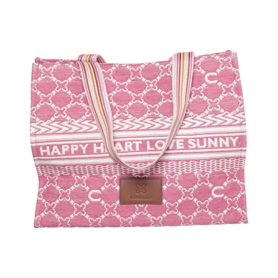 Handbag (Pink, Multicolored) from Codello
