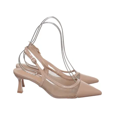 High heel sandals (Beige) from Kayla