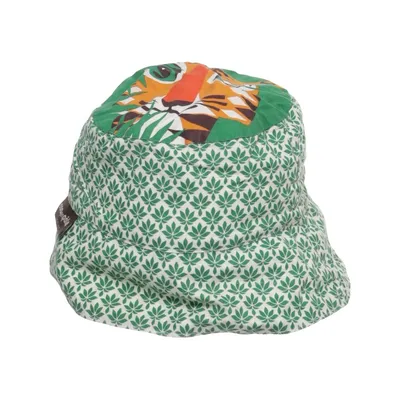 Bucket hat (White, Green, Multicolored) from Coq en Pate Organic cotton
