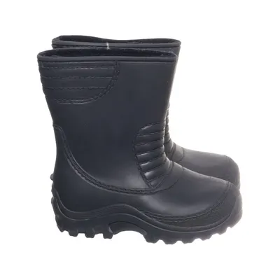 Low rubber boots (Black) from DinSko Leather