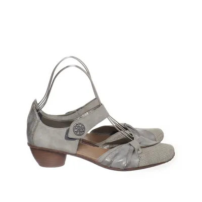 Sandales à talons hauts (Gris) de Rieker Antistress