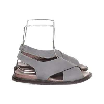 Sandales (Gris) de Lofina Cuir