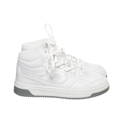 Sneakers (White, Gray) from Units Footwear Leather