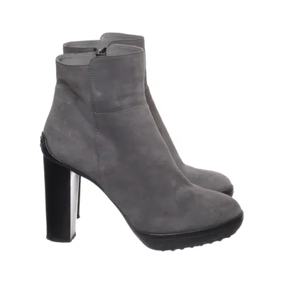 Bottes à talons (Gris) de Tod's Cuir