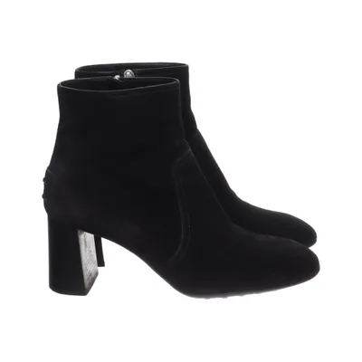 Heeled boots (Black) from Tod's Leather
